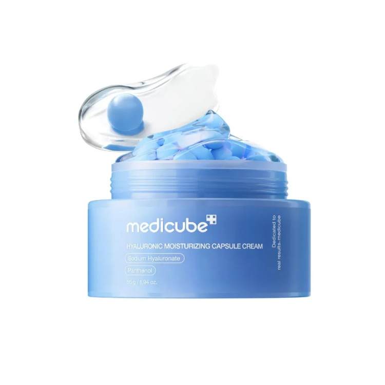 کرم کپسولی آبرسان هیالورونیک اسید مدی کیوب – Medicube Hyaluronic Acid Capsule Cream
