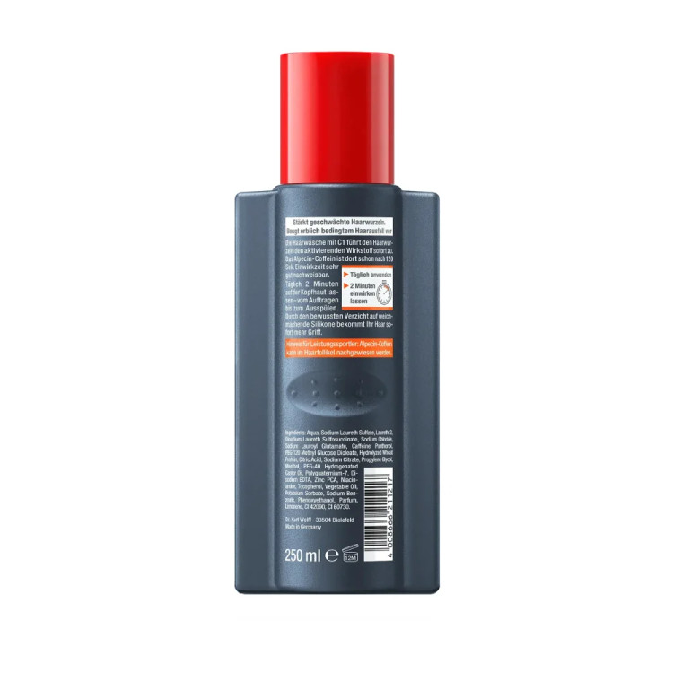 شامپو ضد ریزش کافئین C1 آلپسین – Alpecin Caffeine C1 Shampoo